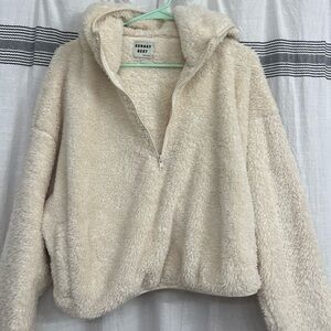 Sunday Best from Aritzia Cream Plush Jacket